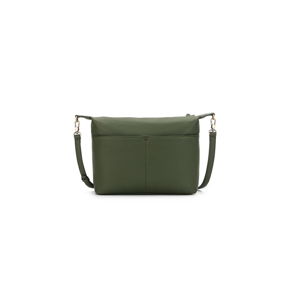 Dana Dark Olive Crossbody Bag