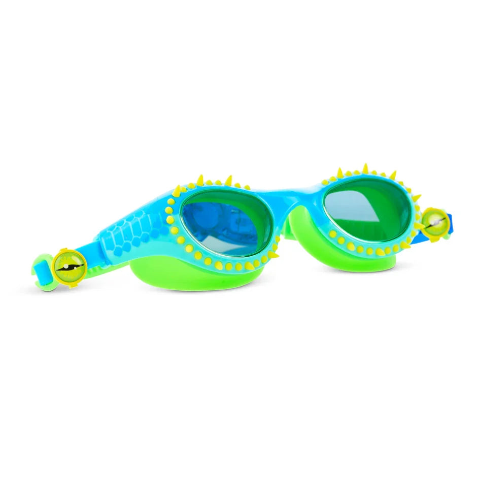 Jurassic Dive Stego Splash Green Swim Goggles