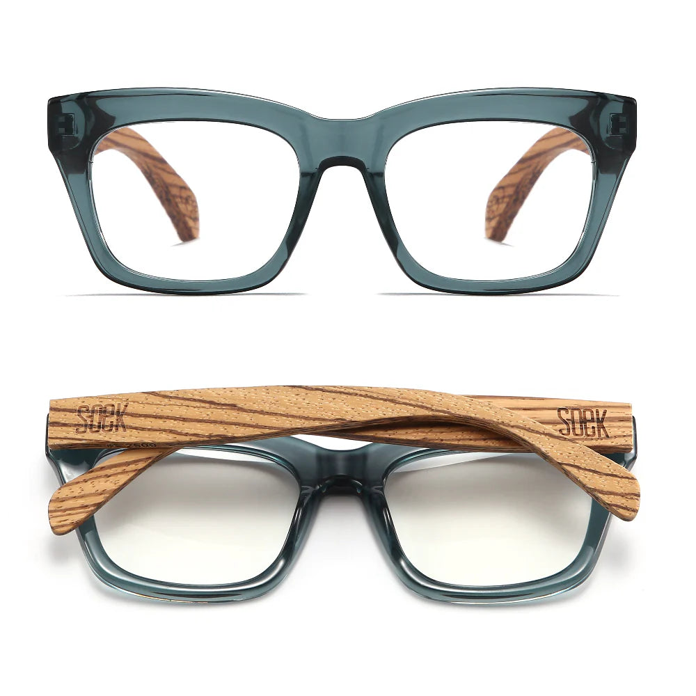 SOEK Unisex Magnifying Readers | Morgan Indigo