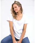 Pima Vee Tee - White