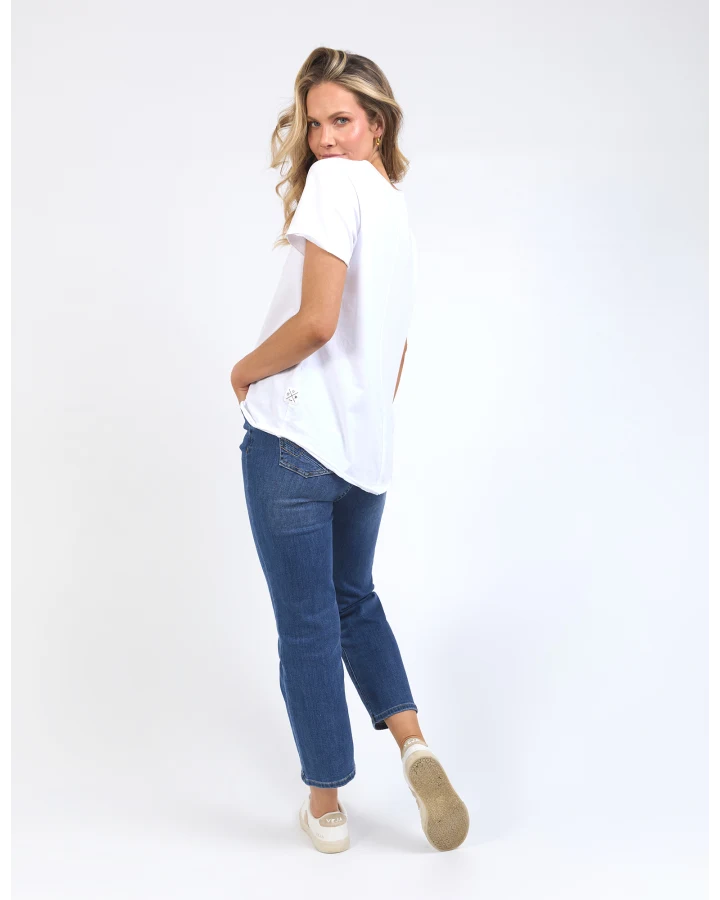 Pima Vee Tee - White