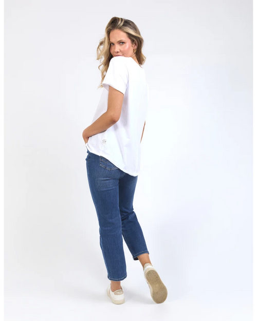 Pima Vee Tee - White