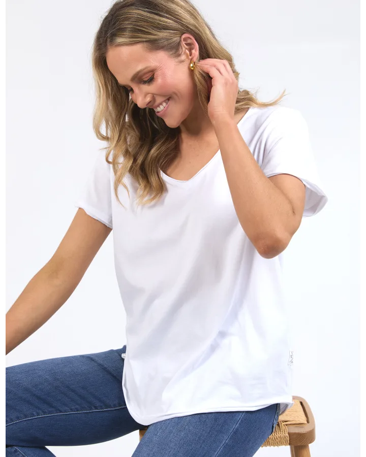 Pima Vee Tee - White