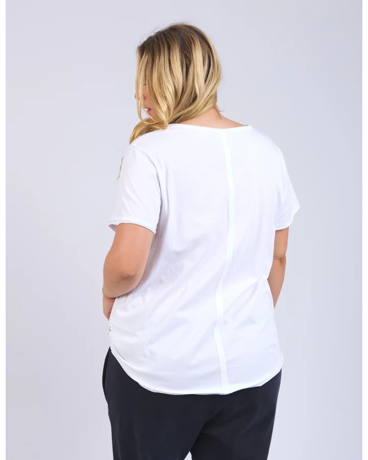 Pima Vee Tee - White
