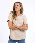 Foxwood Allison Tee | Oat