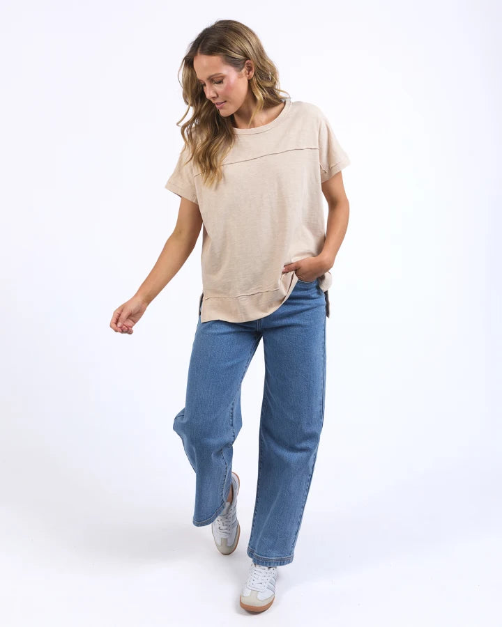 Foxwood Allison Tee | Oat
