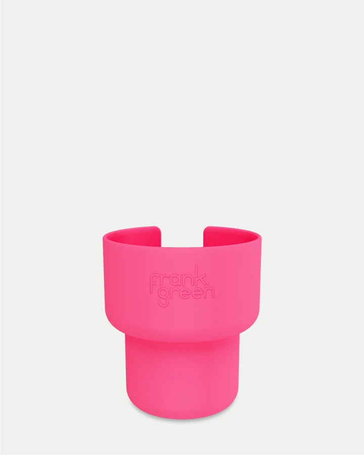 Frank Green Car Cup Holder Expander - Neon Pink