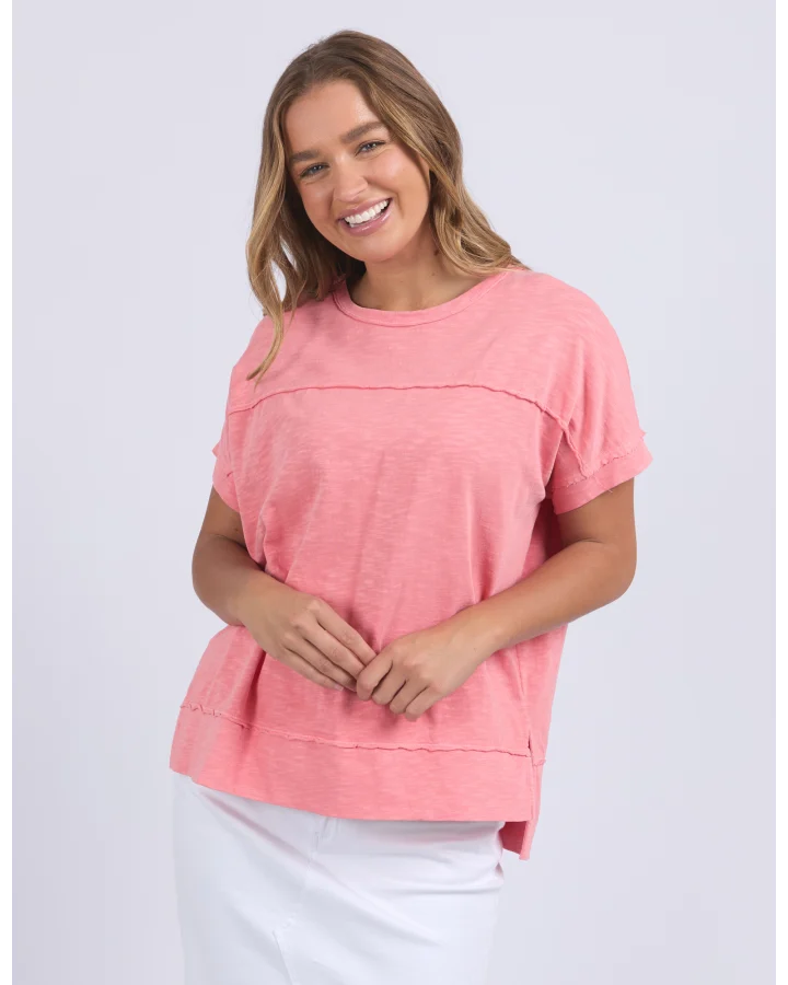 Foxwood Allison Tee | Rose
