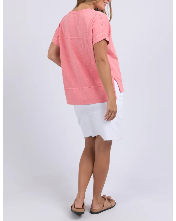 Foxwood Allison Tee | Rose