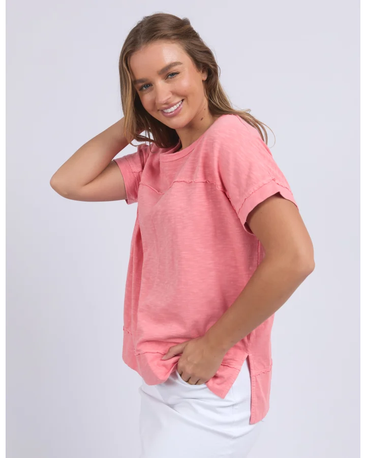 Foxwood Allison Tee | Rose