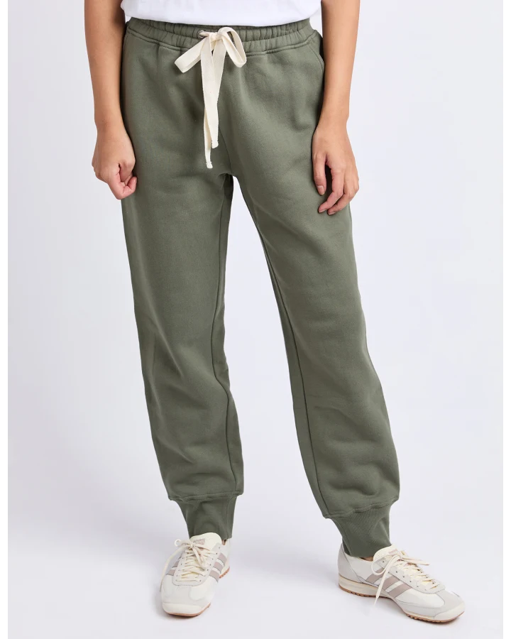 College Track Pant - Khaki