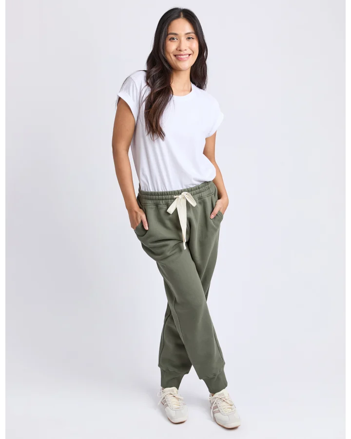 College Track Pant - Khaki
