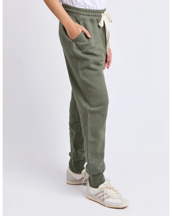 College Track Pant - Khaki