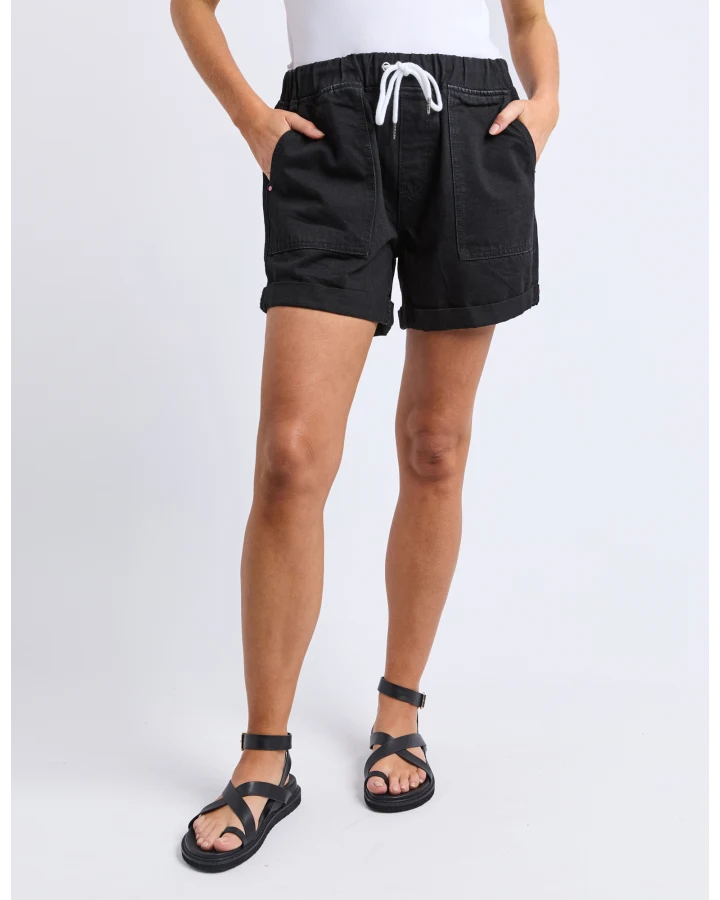 Emma Relaxed Short - Black