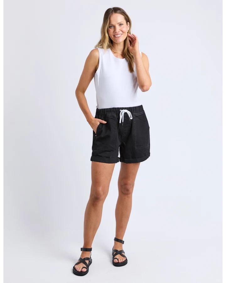 Emma Relaxed Short - Black