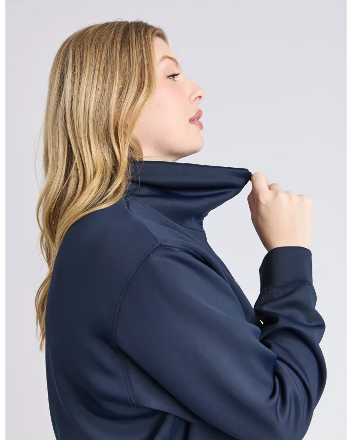Bonnie Half Zip | Navy