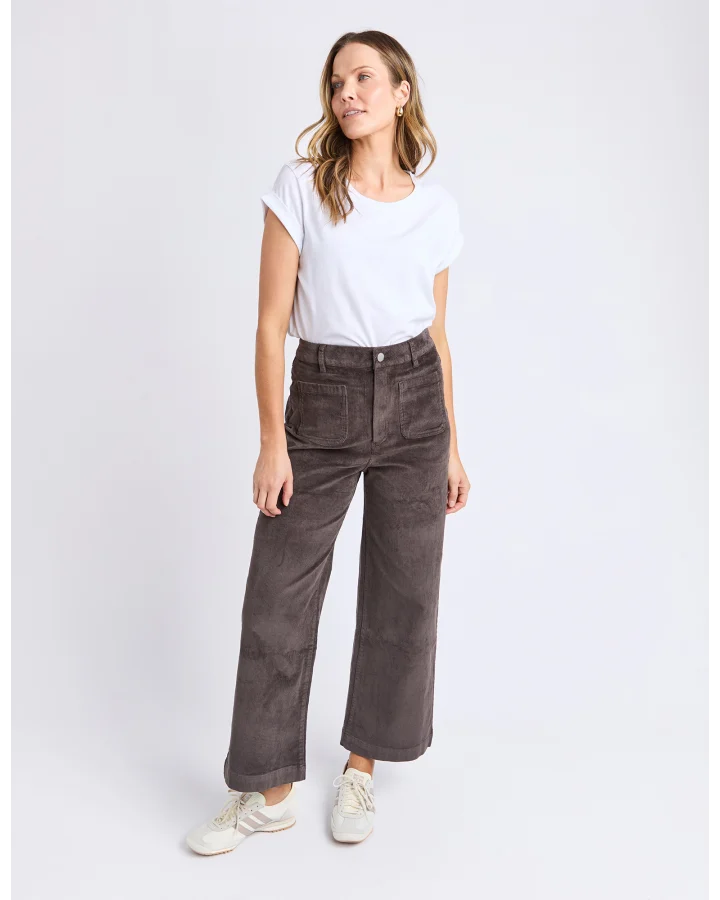 Henrietta Cord Pant - Coffee