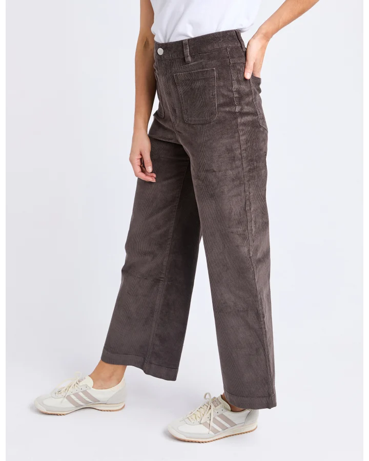 Henrietta Cord Pant - Coffee