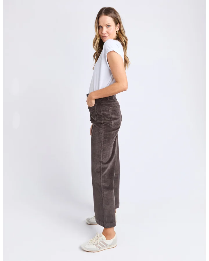 Henrietta Cord Pant - Coffee
