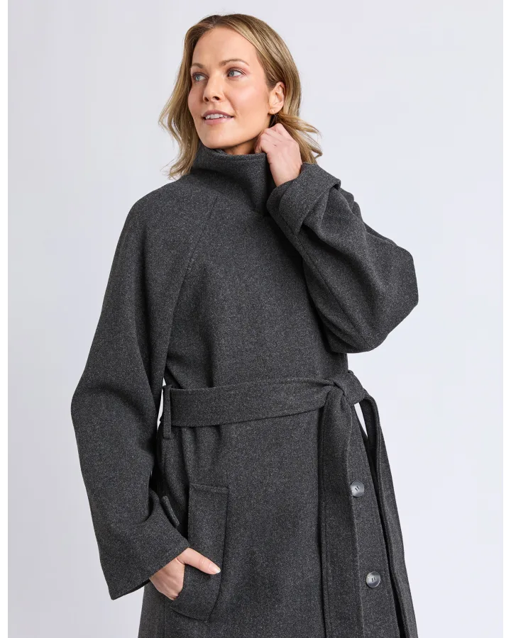 Caroline Coat Grey Marle