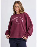 Effortless Contrast Crew - Wine