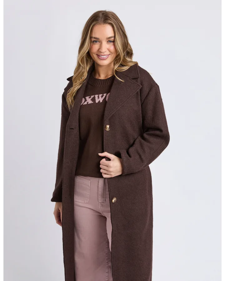 Whistler Coat - Coffee Bean