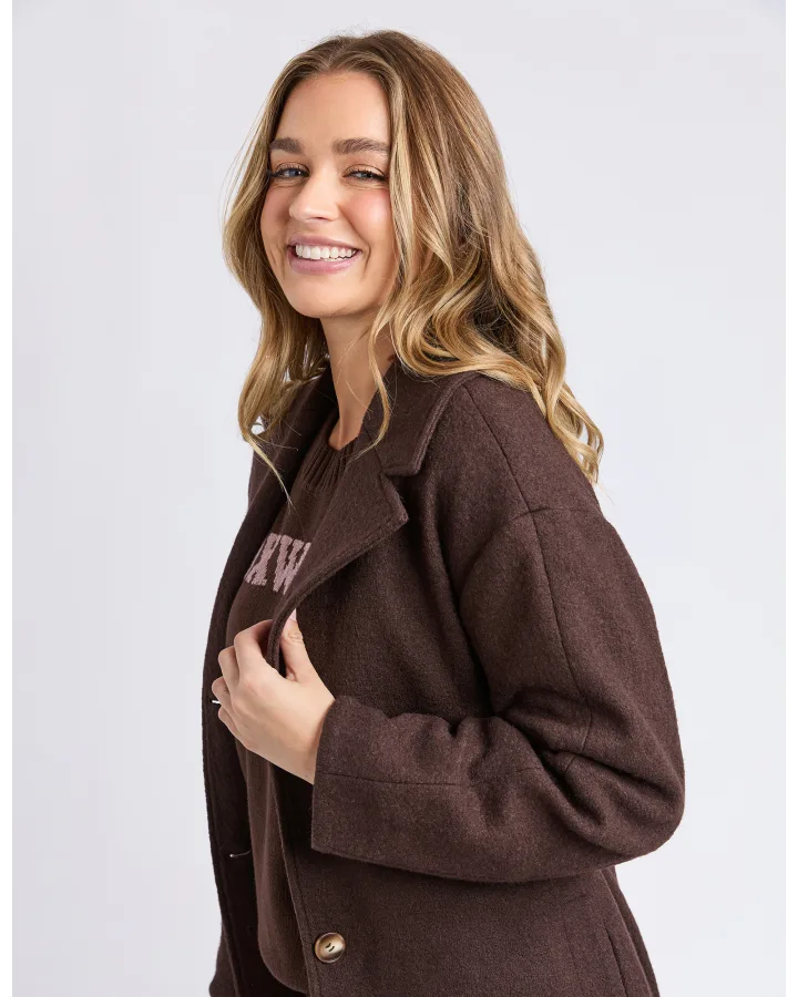 Whistler Coat - Coffee Bean