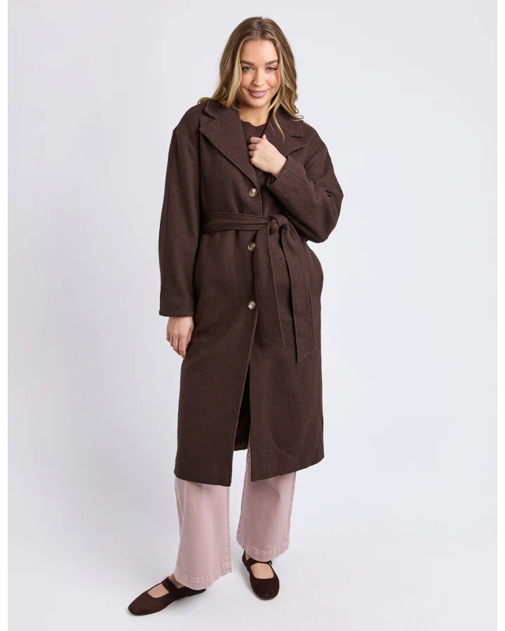 Whistler Coat - Coffee Bean