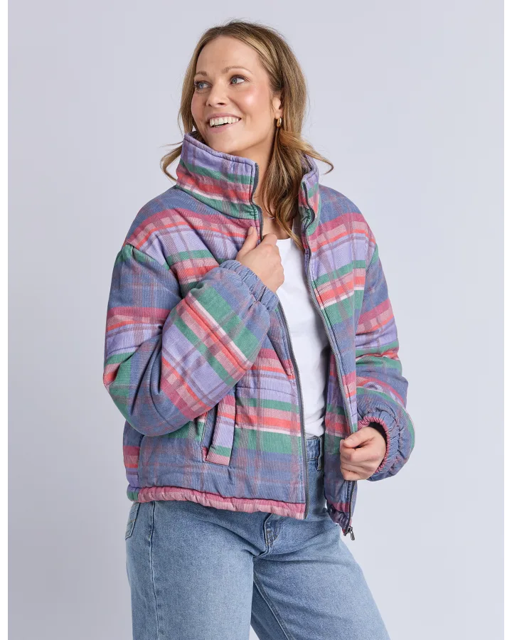 Cord Check Jacket