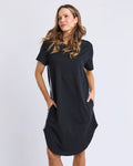 Bay Tape Dress | Black