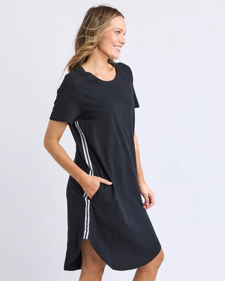 Bay Tape Dress | Black