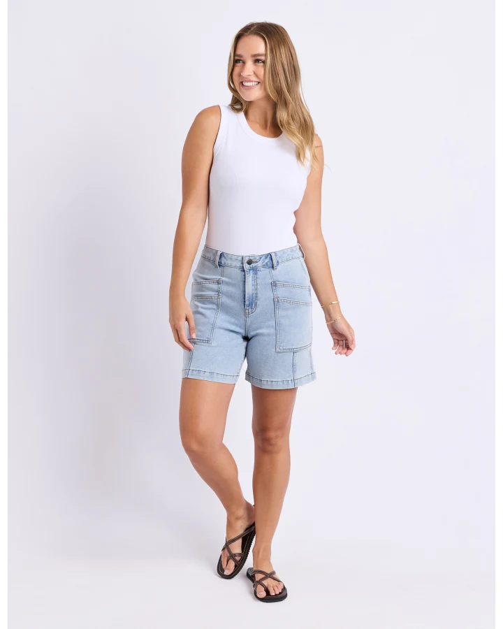 Balmy Short | Pale Blue