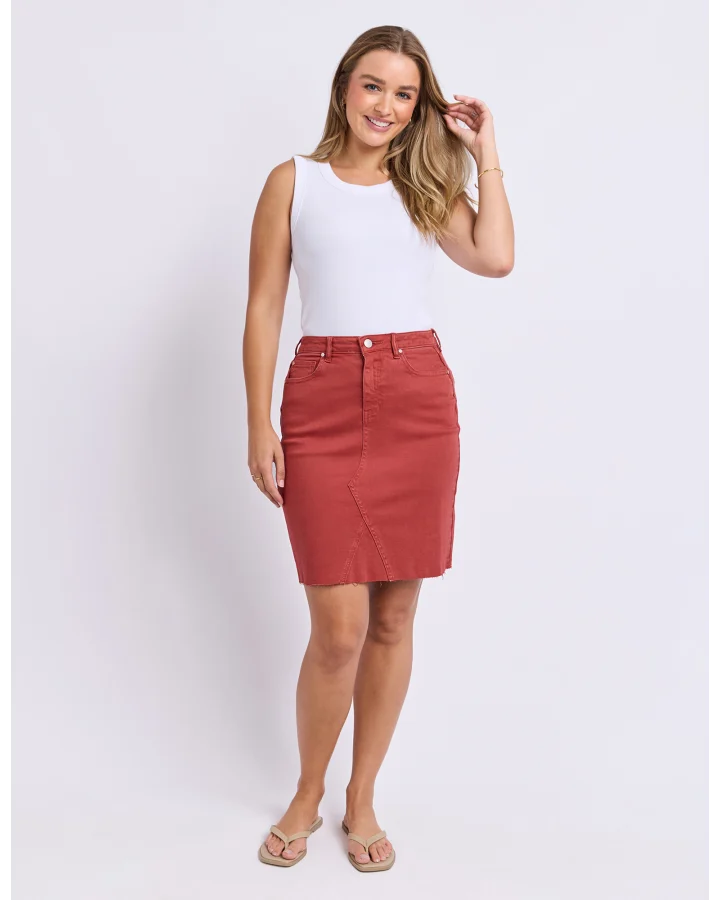 Foxwood Belle Skirt | Rust
