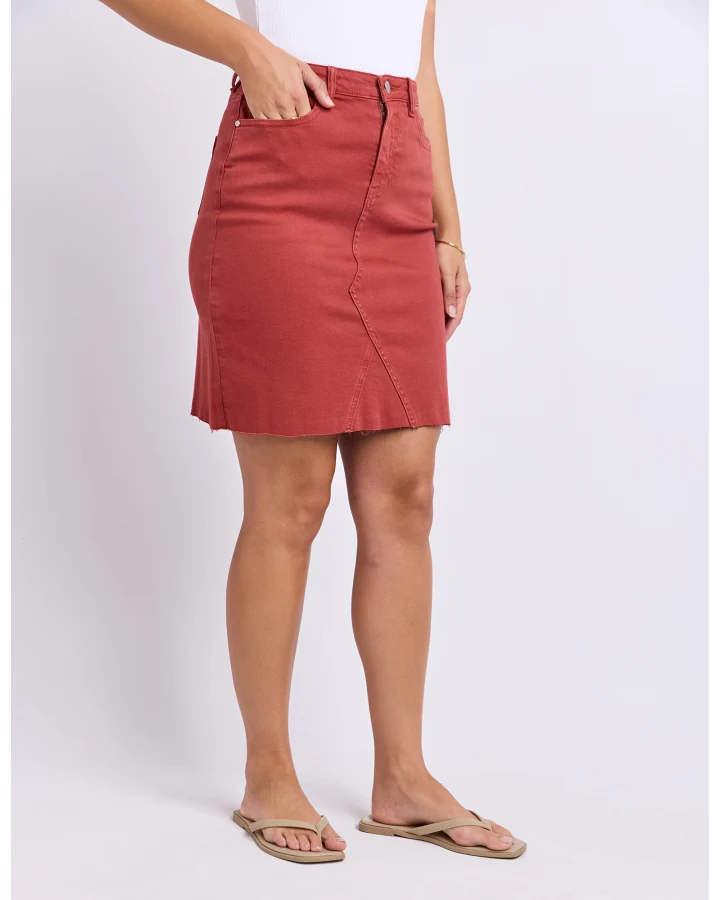 Foxwood Belle Skirt | Rust