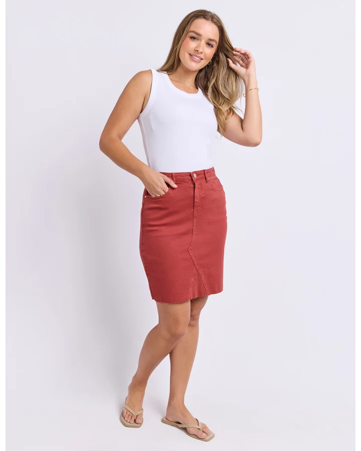 Foxwood Belle Skirt | Rust