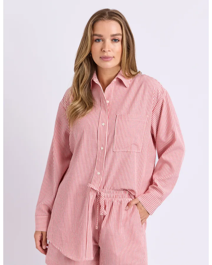 Foxwood Echo Shirt | Red