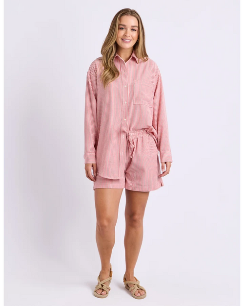 Foxwood Echo Shirt | Red