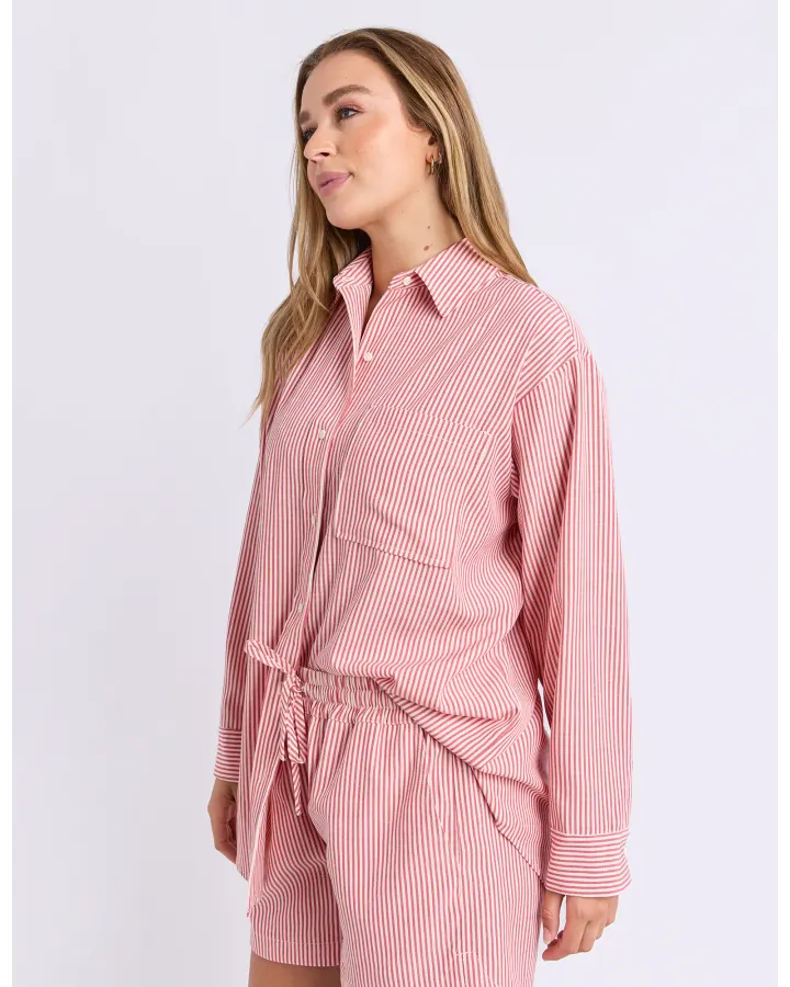 Foxwood Echo Shirt | Red