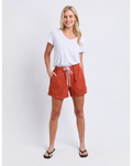 Emma Relaxed Short - Earth Brown
