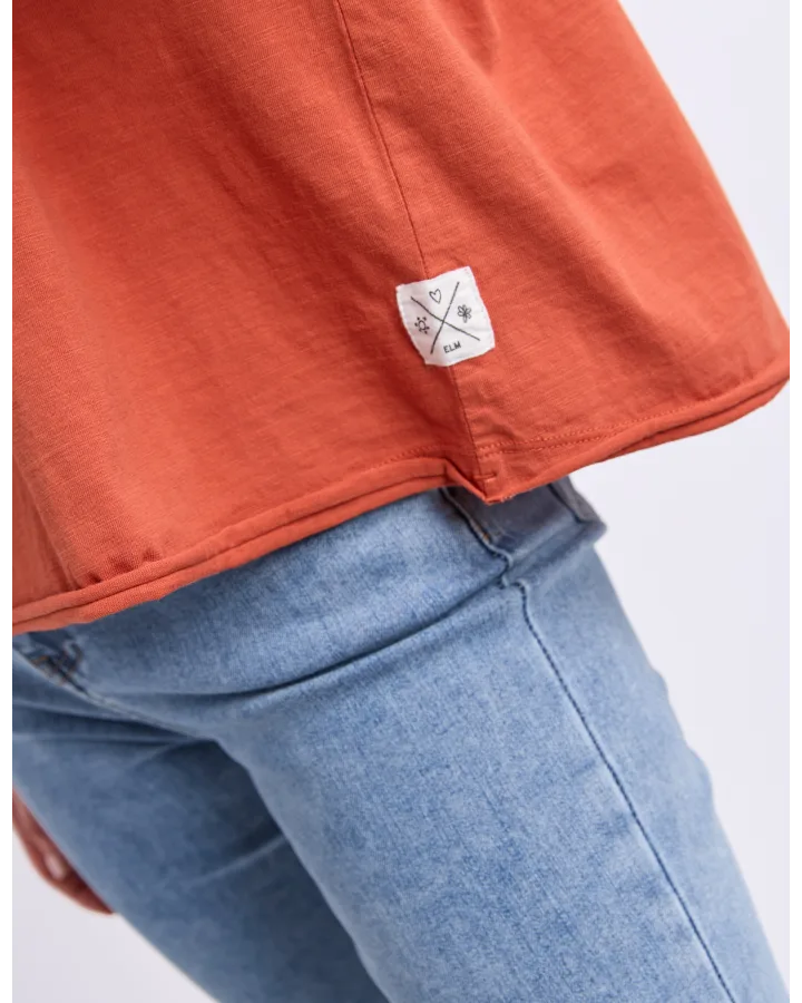Anya LS Tee - Earth Brown