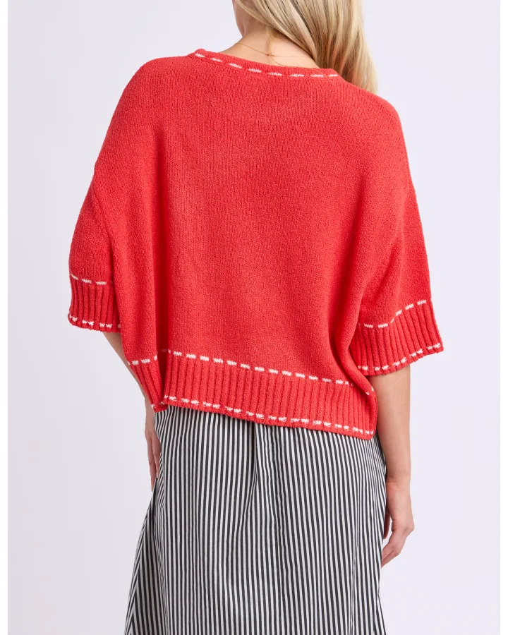 Honey Knit Top - Tangello