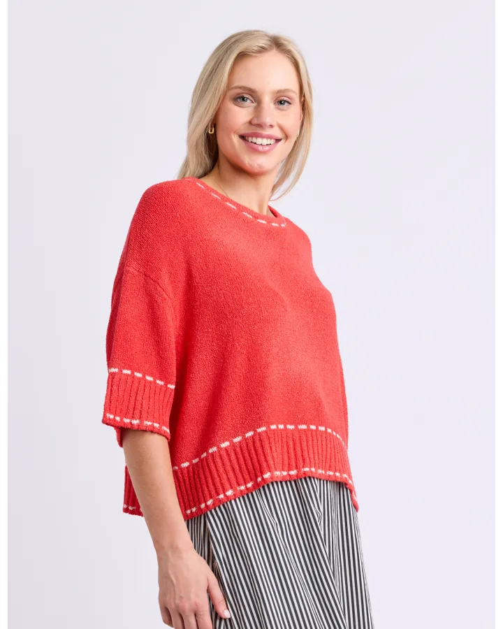 Honey Knit Top - Tangello
