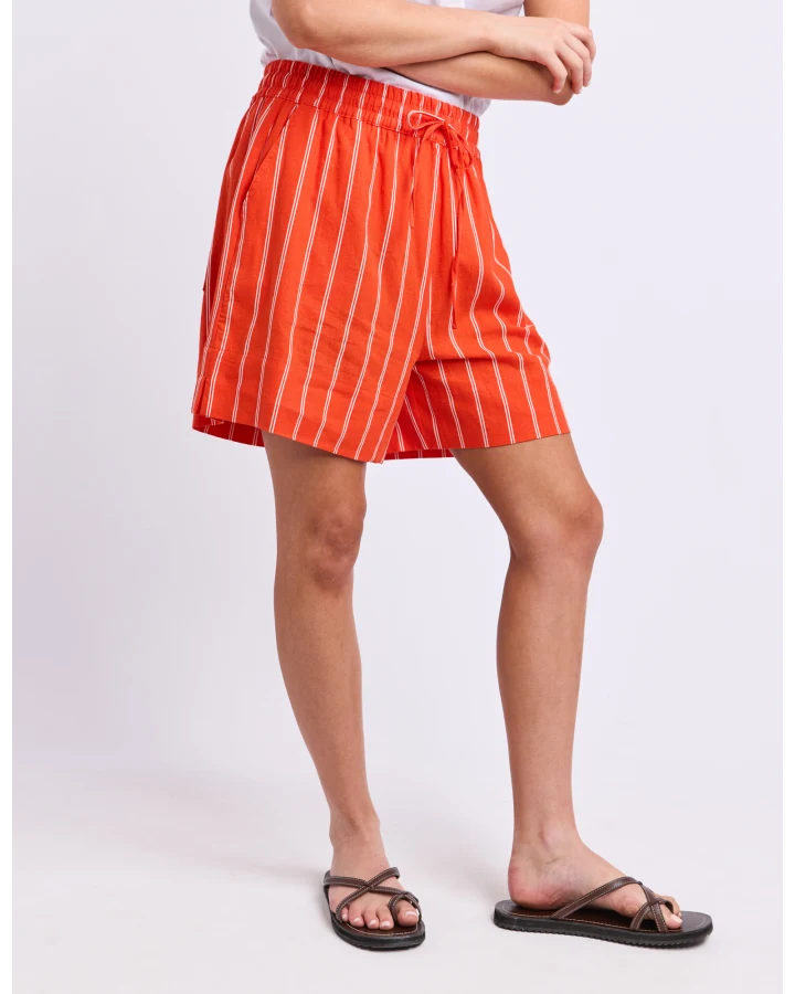 Bloom Short | Tangello Stripe