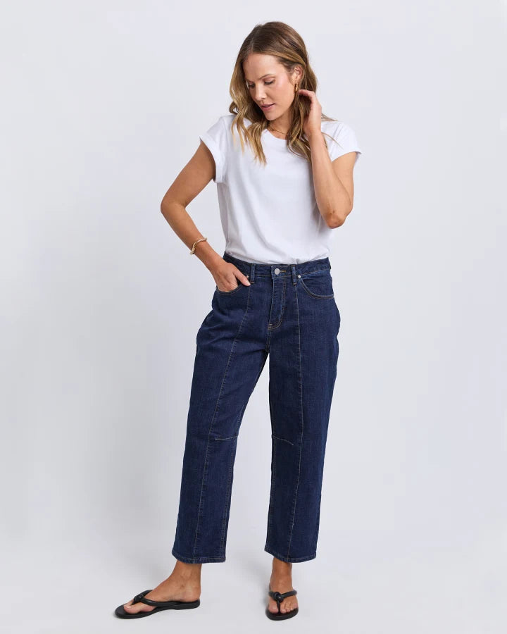 Ambrose Barrel Jean - Indigo