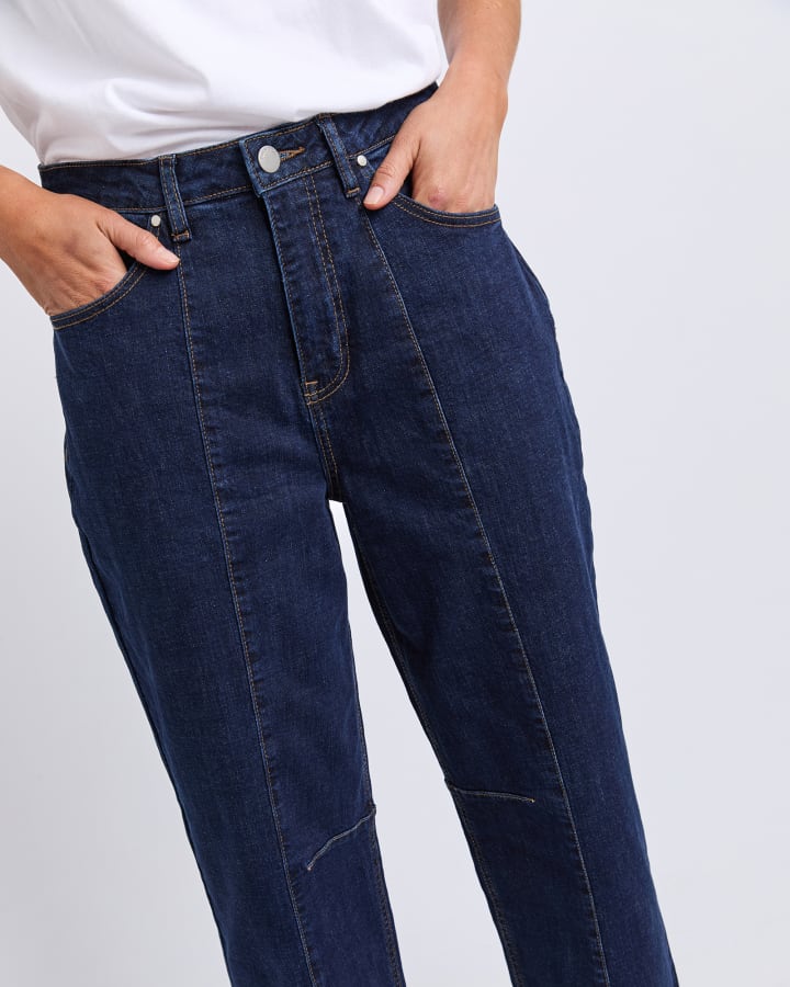 Ambrose Barrel Jean - Indigo