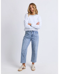 Ambrose Barrel Jean - Light Blue