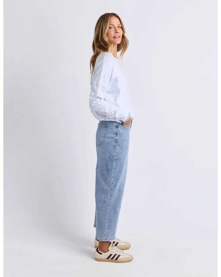 Ambrose Barrel Jean - Light Blue