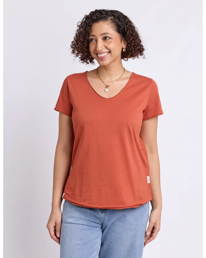 Pima Vee Tee - Earth Brown