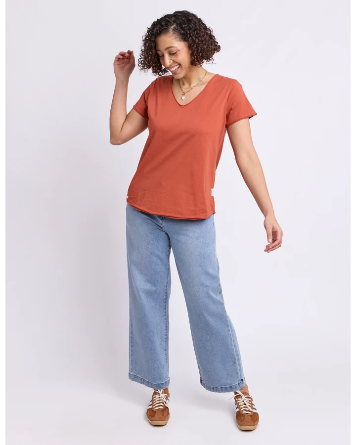 Pima Vee Tee - Earth Brown