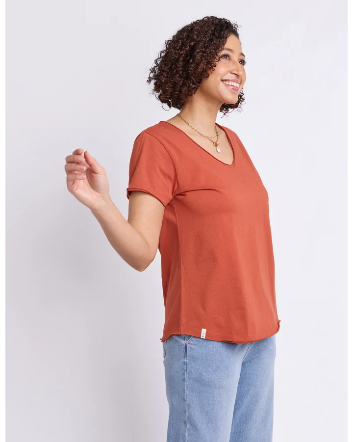 Pima Vee Tee - Earth Brown
